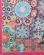 Fractal Bloom Embellished Saree - Image 3