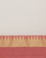 Pure Handloom Jamdhani Bengal Tant Saree - Image 3