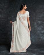 Embellished Georgette Saree - Image 4