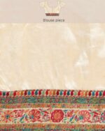 Women Art Silk Saree with Contrast Border - Image 5