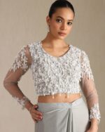 Women Ready To Wear Saree - Image 4